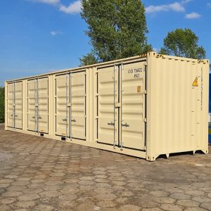 12m 4side openings container
