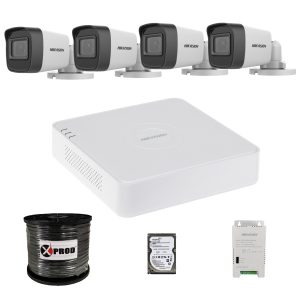 Hikivison 4 channel full set