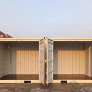 6m double opening container