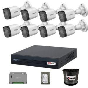 Hikivision 8 channel cctv full set
