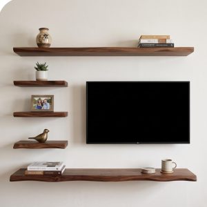 woods wall mounted tv stand