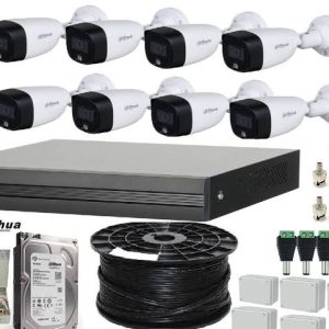 8 channel  cctv full kit